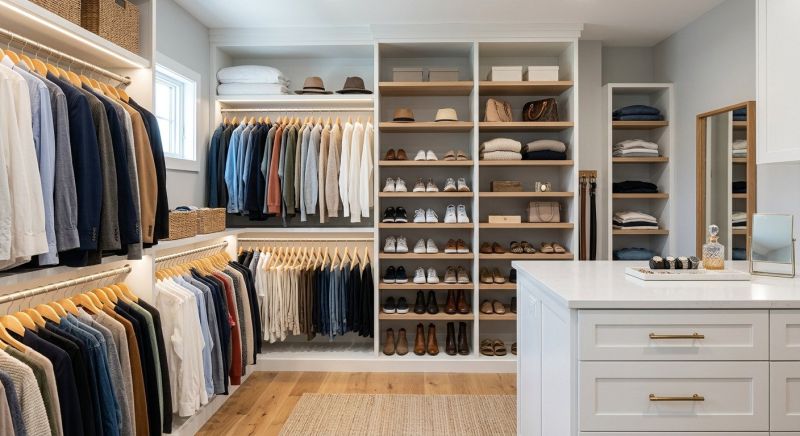 New Closet Intallation in Frederick, MD