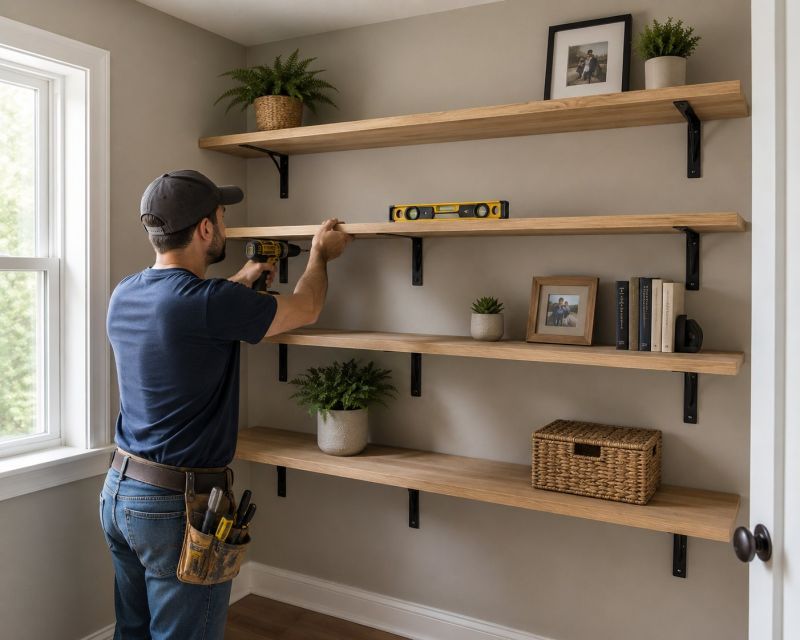 Shelving System Installation in Winston Salem, NC