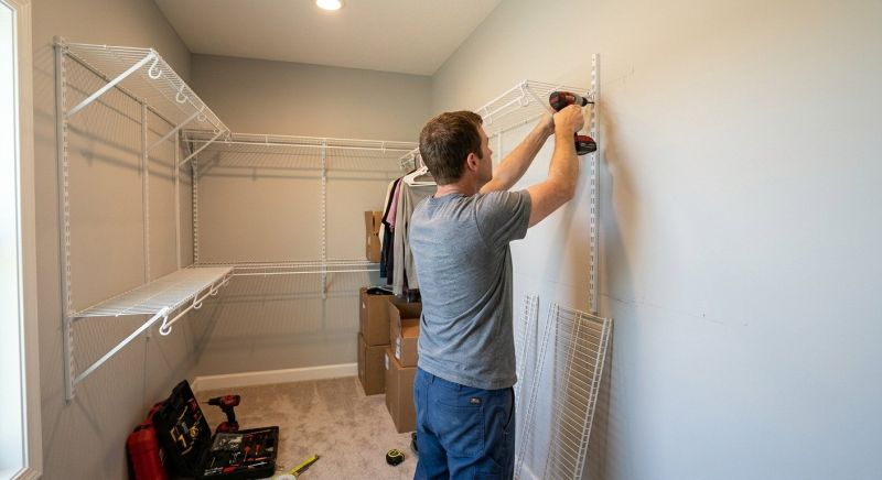 Wire Shelving Installation in Annapolis, MD