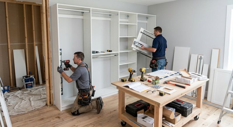 Basement Storage Installation in Winston Salem, NC