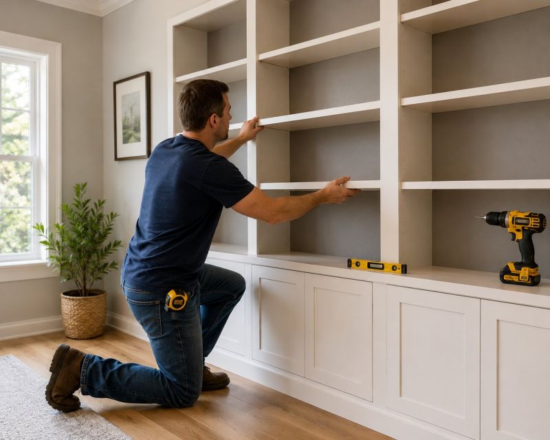 Bookcase Installation in Woodbridge, VA