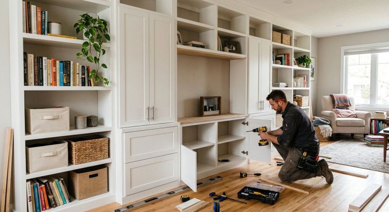 Built In Furniture Construction in Alexandria, VA