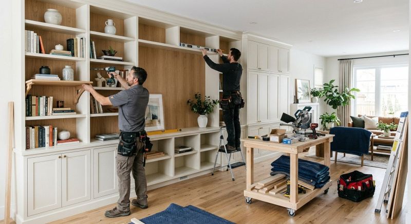 Built In Shelving Service in Woodbridge, VA