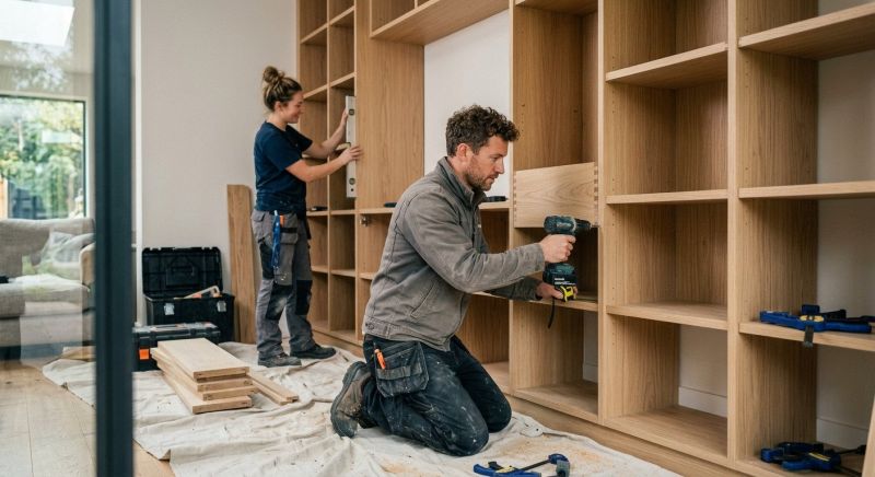 Built In Shelving Service in Fairfax, VA