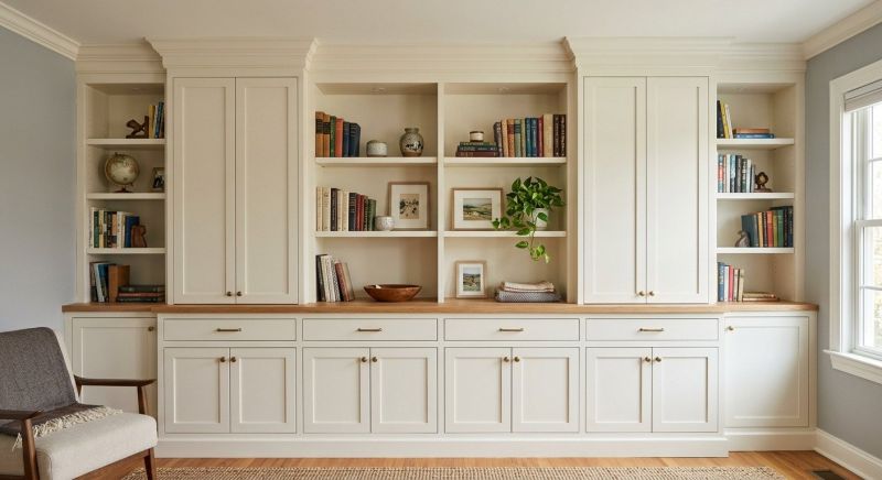 Built In Tv Cabinetry in Durham, NC