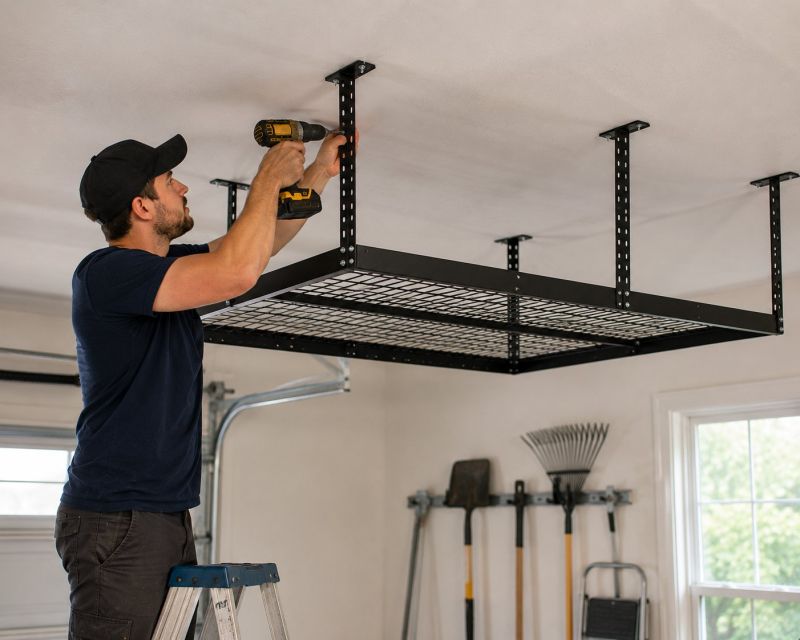 Ceiling Rack Installation in Fairfax County, VA