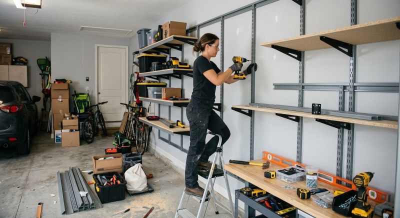 Garage Shelves Installation in Greensboro, NC