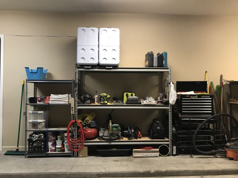 Garage Storage Racks Installation