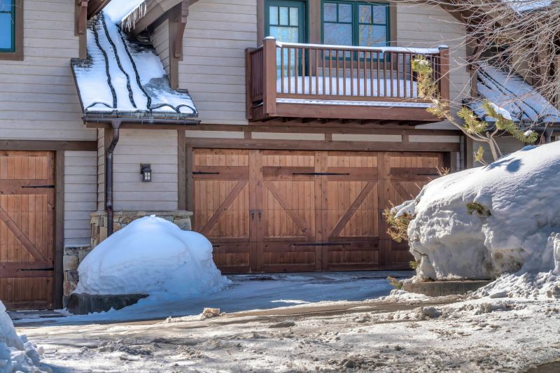 Garage Storage Racks Installation in Winter