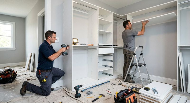 New Closet Intallation in Alexandria, VA