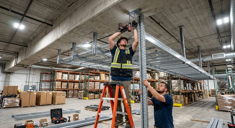 Overhead Shelving Installation in Greensboro, NC
