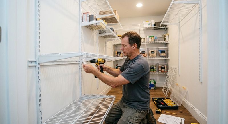 Shelving System Installation in Greensboro, NC