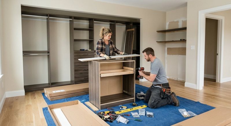 Walk In Closet Installation in Alexandria, VA