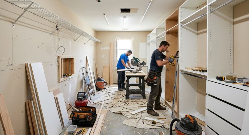 Walk In Closet Installation in Greensboro, NC