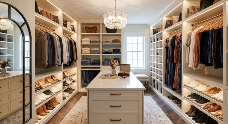 Walk In Closet Remodeling in Alexandria, VA