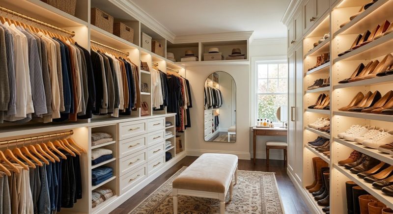 Walk In Closet Remodeling in Frederick, MD